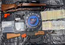 METRICH Drug Investigation, Firearms and Cash Seized