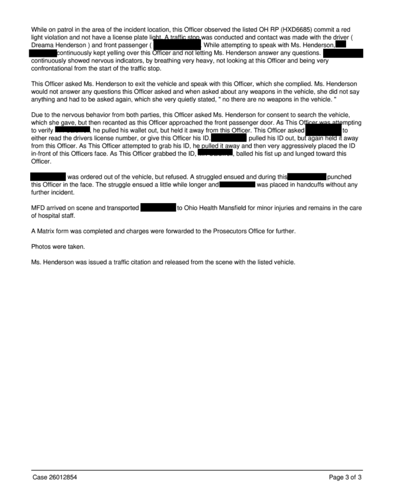 Mansfield Police Chief's Claim That Officers "Do Not Lie" Contradicted by Officer's Own Record 8